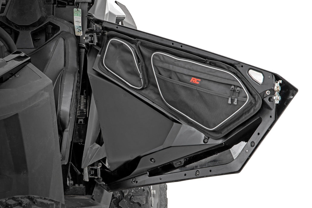 Rough Country Storage Bags - Front Door | Polaris RZR Pro R