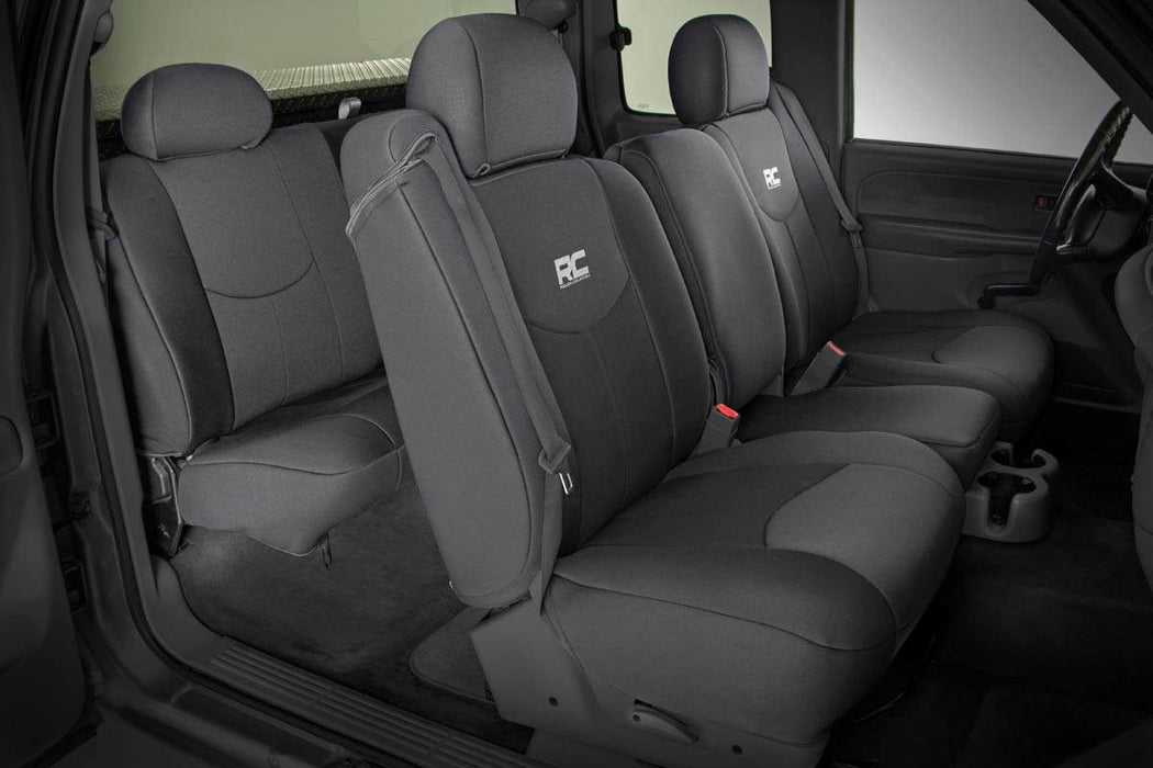 Rough Country Seat Covers, Front 40/40/20, Chevy/GMC 1500 (1999-2006 & Classic), view 3