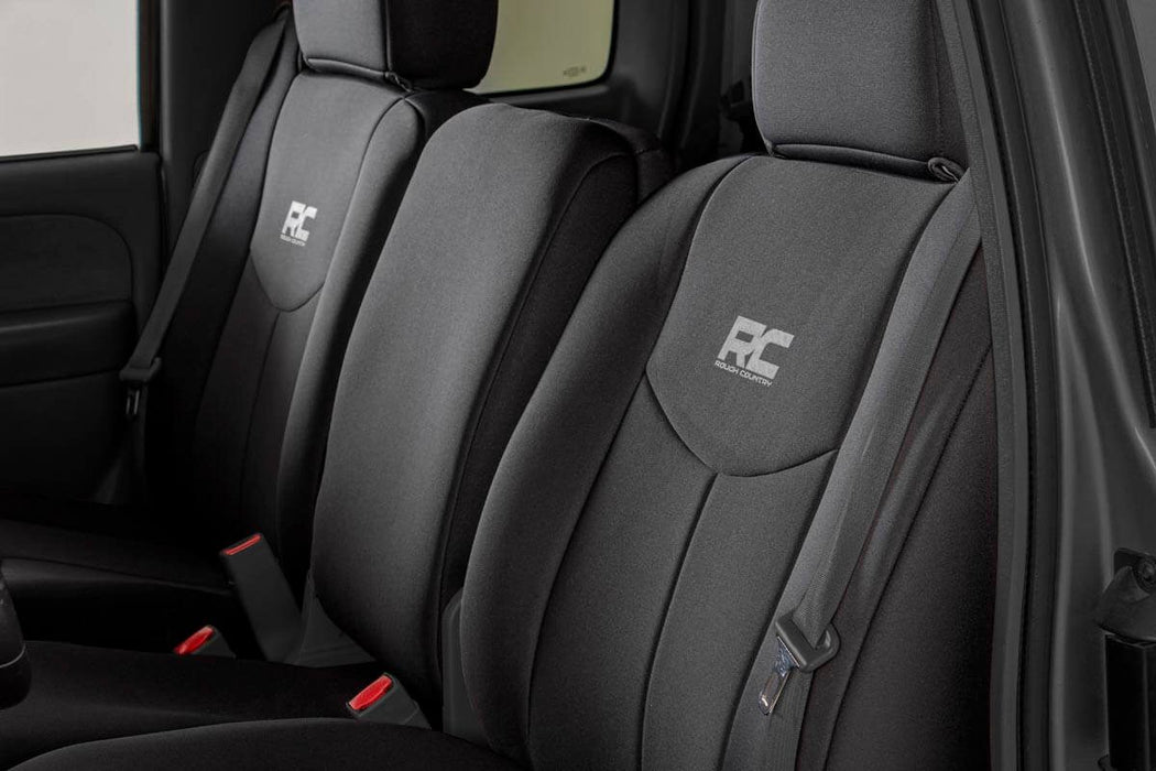 Rough Country Seat Covers, Front 40/40/20, Chevy/GMC 1500 (1999-2006 & Classic), view 4