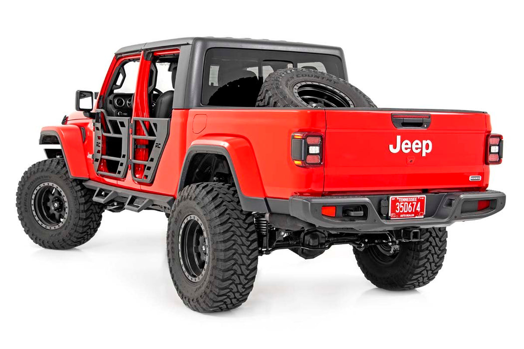 Rough Country Contoured Drop Steps | Jeep Gladiator JT 4WD (2020-2025)