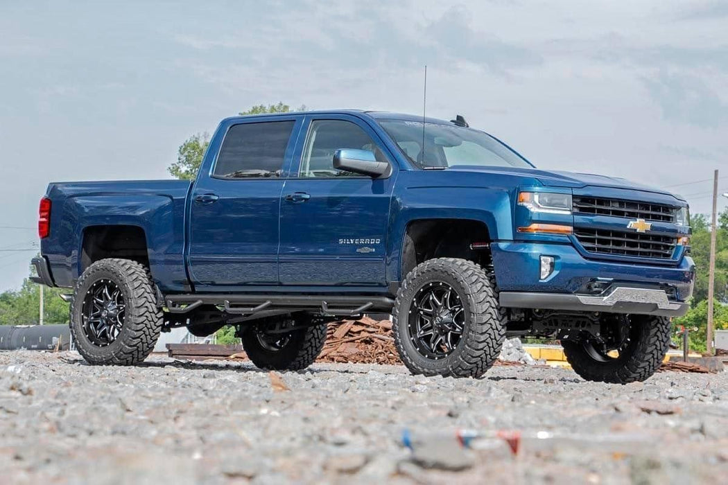 Rough Country 7 Inch Lift Kit - Alum/Stamp Steel - Vertex | Chevy/GMC 1500 (14-18 &amp; Classic)