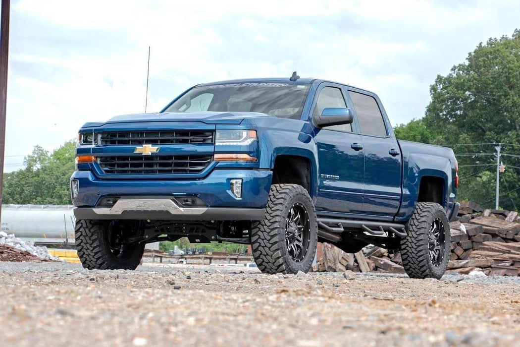 Rough Country 7 Inch Lift Kit, Cast Steel, Vertex, Chevy/GMC 1500 (2014-2018 & Classic), view 6