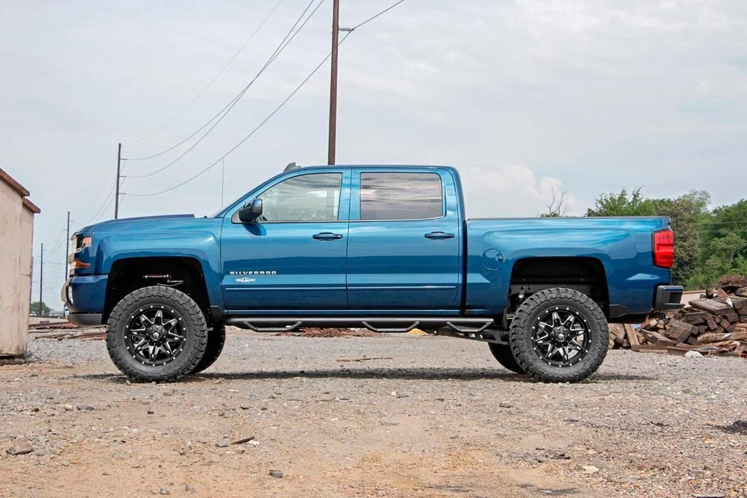 Rough Country 7 Inch Lift Kit, Cast Steel, Vertex, Chevy/GMC 1500 (2014-2018 & Classic), view 4