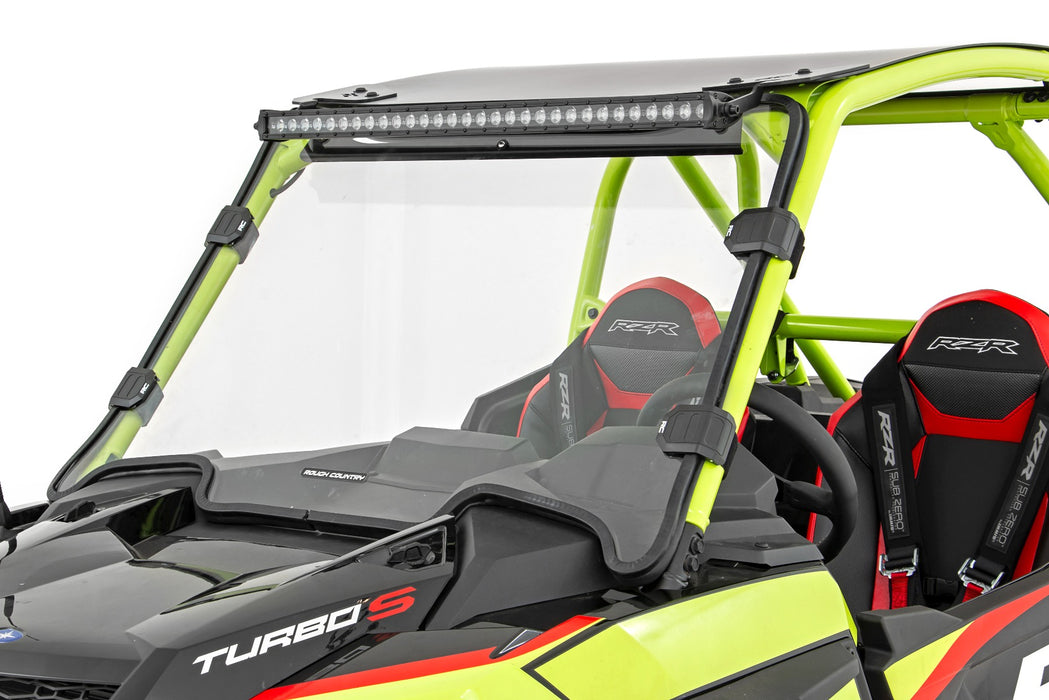 Rough Country LED Light Kit, 30 Inch, Black Series, Front Mount, Polaris RZR Turbo S4, view 6