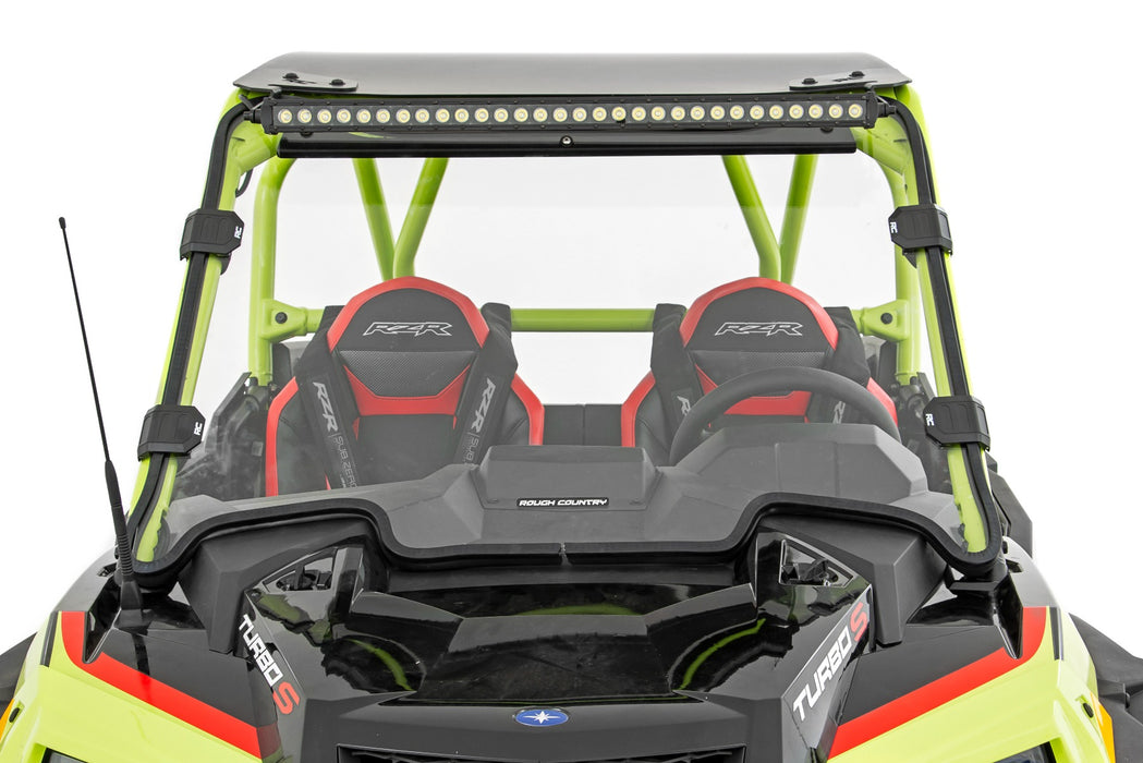 Rough Country LED Light Kit, 30 Inch, Black Series, Front Mount, Polaris RZR Turbo S4, view 3