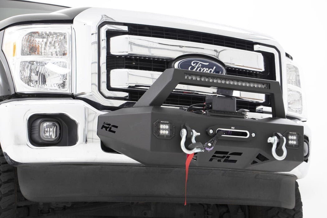 Rough Country EXO Winch Mount Kit, Ford F-250/F-350 Super Duty 2WD/4WD (2011-2016)