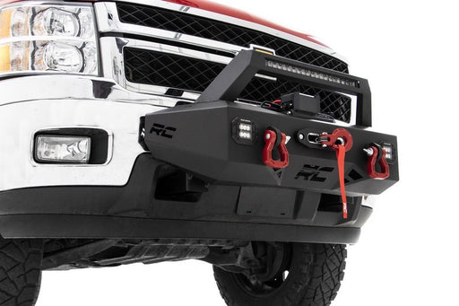 Rough Country EXO Winch Mount Kit, Chevy Silverado 2500 HD/3500 HD 2WD/4WD (2011-2019)