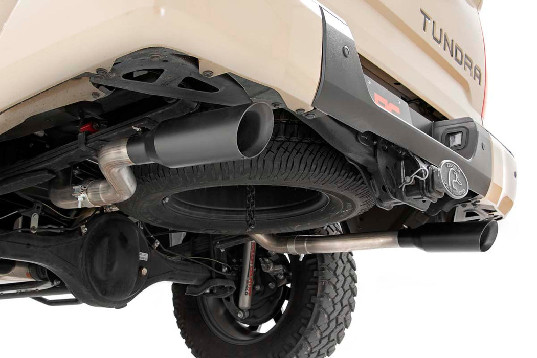 Rough Country Performance Cat-Back Exhaust - Stainless - 4.6L/5.7L | Toyota Tundra (09-21)