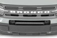 Rough Country LED Light Kit, Bumper Mount, 20" Black Single Row, White DRL, Ford Bronco Sport (2021-2025), view 5