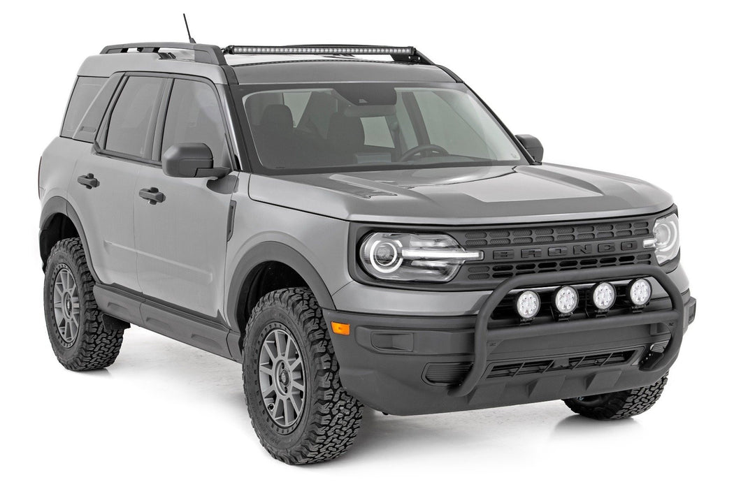 Rough Country Nudge Bar - 4 Inch Round Led (x4) | Ford Bronco Sport 4WD (2021-2025)