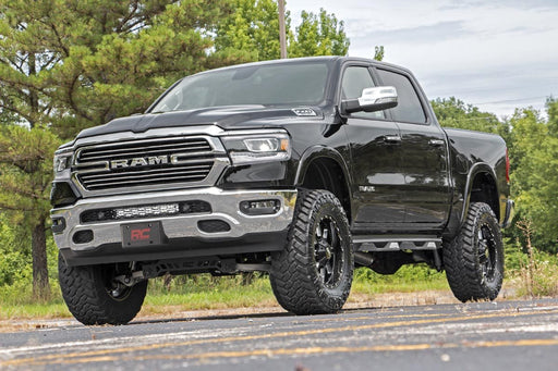 Rough Country LED Light Kit, Bumper Mount, 20 inch Chrome Dual Row, White DRL, Ram 1500 (2019-2024), view 2