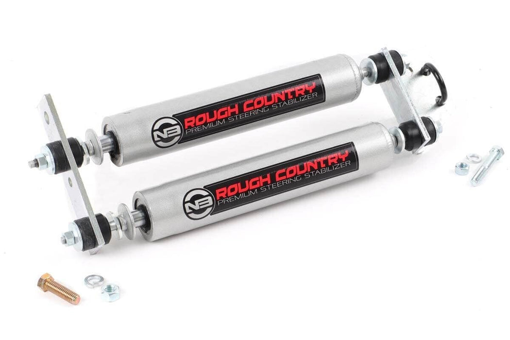 Rough Country N3 Steering Stabilizer - Dual | Toyota 4Runner/Truck 4WD (1986-1995)