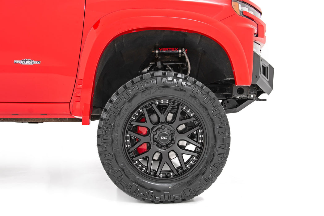 Rough Country 95 Series Wheel/One-Piece/Gloss Black/20x10/6x5.5/-18mm, view 6