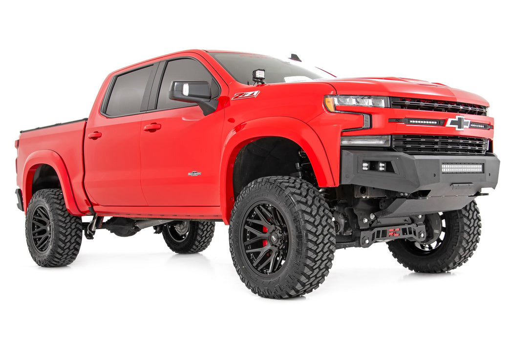 Rough Country 95 Series Wheel/One-Piece/Gloss Black/20x10/6x5.5/-18mm, view 4