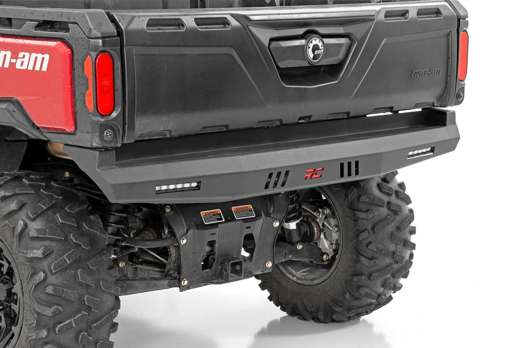 Rough Country Bumper - Rear - 6" Black Slimline LED Pair | Multiple Makes &amp; Models (Can-Am/Polaris)