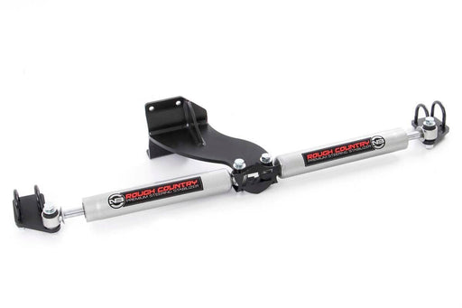 Rough Country N3 Steering Stabilizer, Dual, 2.5-8 Inch Lift, Ram 2500 (2014-2024)/3500 (2013-2024)