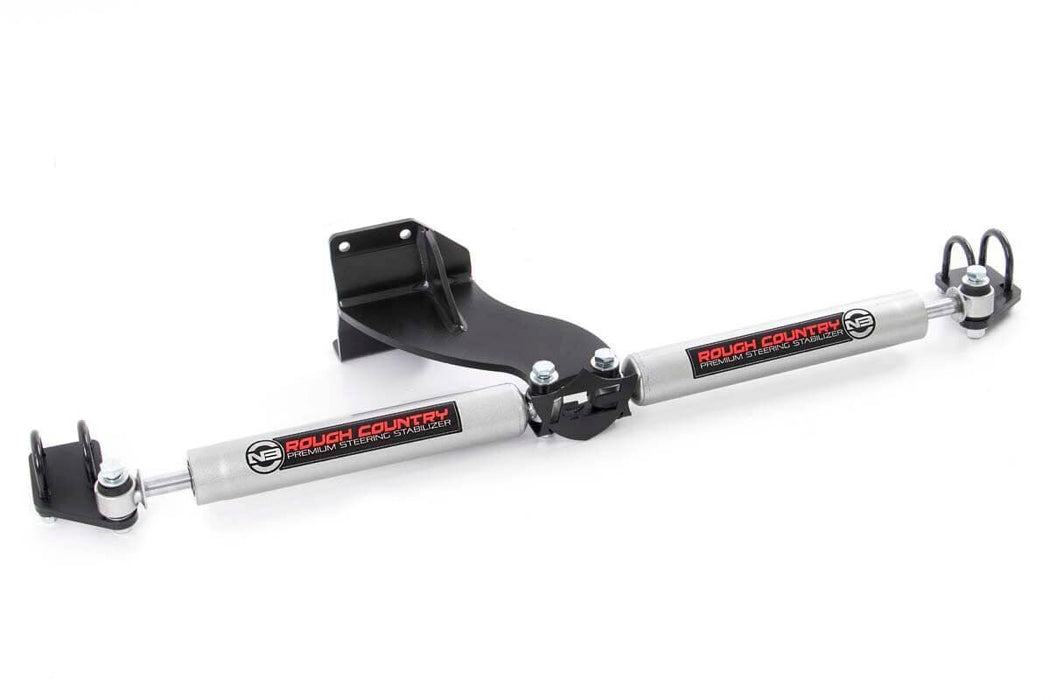 N3 Steering Stabilizer - Dual - 2.5-8 Inch Lift - Ram 2500 (14-24)/3500 (13-24)