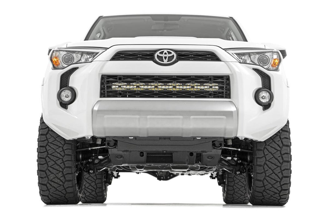 Rough Country LED Light Kit, Bumper Mount, 30 inch Black Dual Row, Toyota 4Runner (2014-2020), view 3