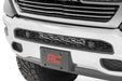 Rough Country LED Light Kit, Bumper Mount, 20 inch Chrome Dual Row, Amber DRL, Ram 1500 (2019-2024), view 6
