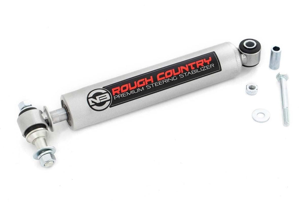 Rough Country N3 Steering Stabilizer | Multiple Makes &amp; Models (Chevy/GMC/Jeep)