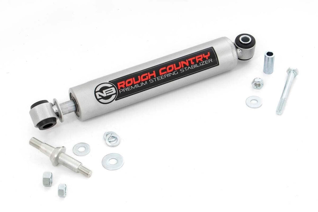 Rough Country N3 Steering Stabilizer | Multiple Makes &amp; Models (Chevy/GMC/Jeep)