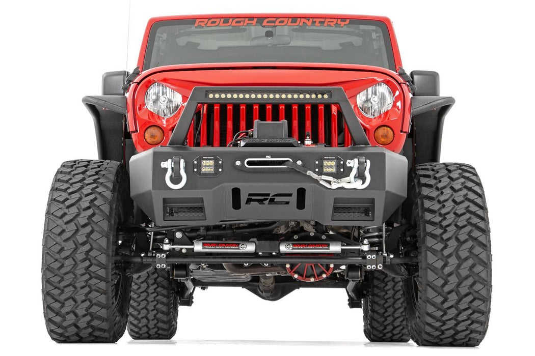 Rough Country Fender Flare, Steel, Front, Jeep Wrangler JK/Wrangler Unlimited (2007-2018), view 4
