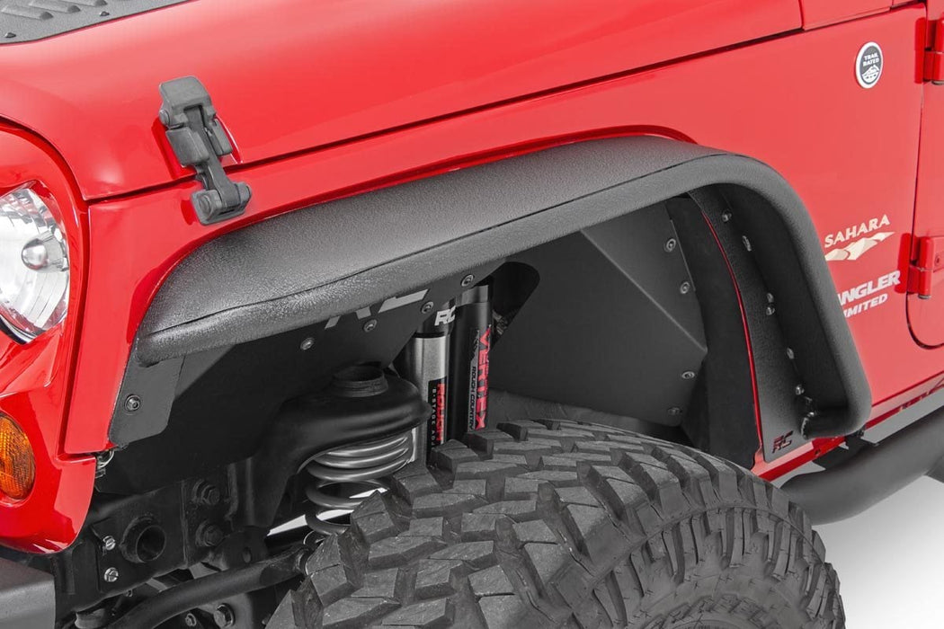 Rough Country Fender Flare - Steel - Front | Jeep Wrangler JK/Wrangler Unlimited (07-18)