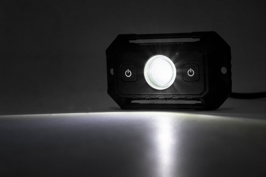 Rough Country Chrome Series LED, Dome Light, RGB/White, view 3