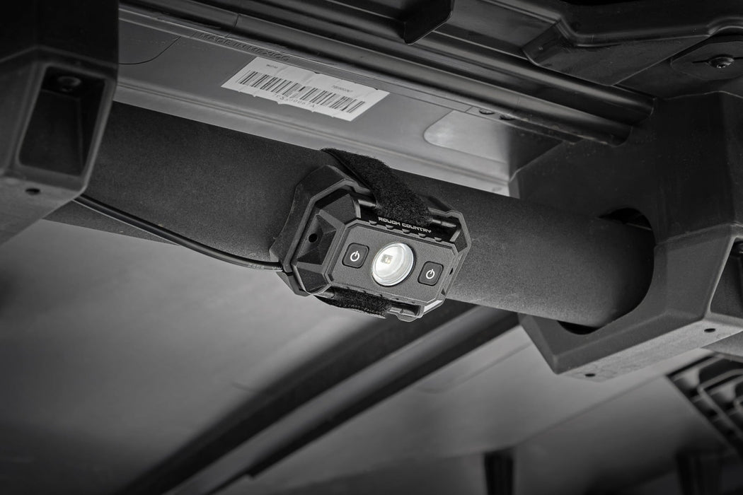 Rough Country Chrome Series LED - Dome Light - RGB/White