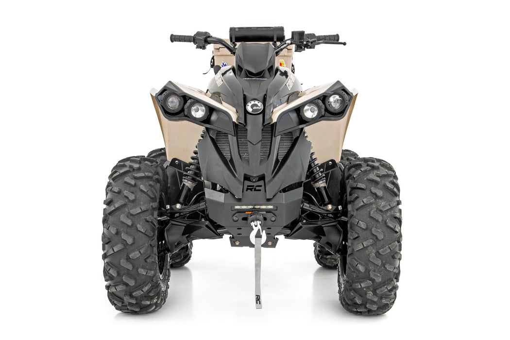 Rough Country Winch Bumper, Can-Am Renegade 1000/Renegade 500, view 4