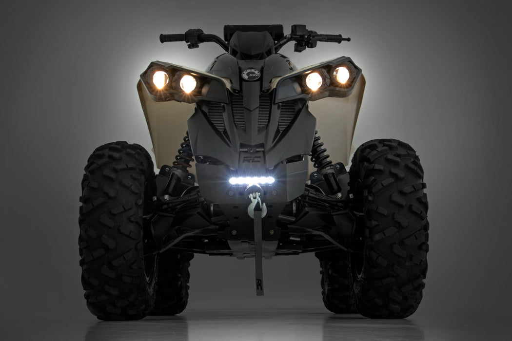 Rough Country Winch Bumper, Can-Am Renegade 1000/Renegade 500, view 5