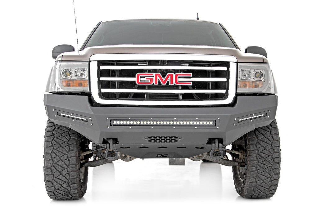 Rough Country Front Bumper - Fabricated - Prerunner - LED | GMC Sierra 1500 2WD/4WD (07-13)