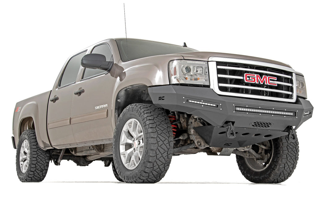 Rough Country Front Bumper, Fabricated, Prerunner, GMC Sierra 1500 2WD/4WD (2007-2013), view 3