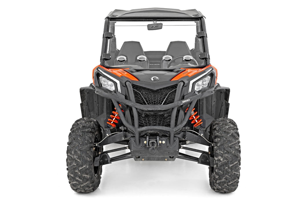 Rough Country Vented Full Windshield - Scratch Resistant | Can-Am Maverick Sport 1000R