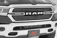 Rough Country Dual 6in LED Grille Kit, Chrome Slimline, Ram 1500 2WD/4WD (2019-2024)