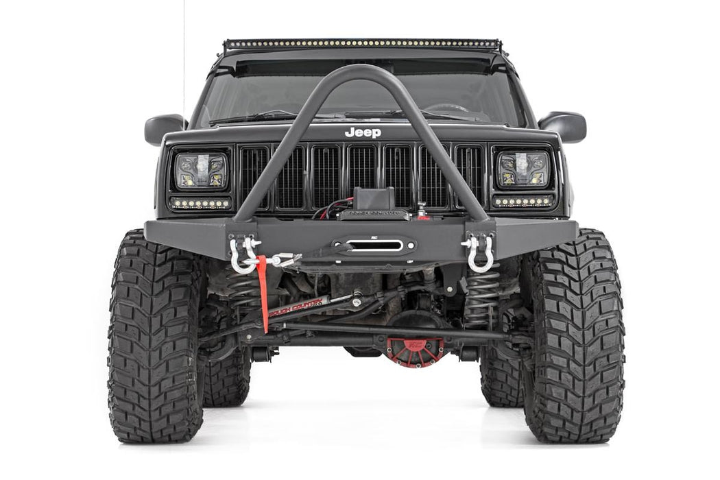 Rough Country 4.5 Inch Lift Kit, RR Springs, X-Series, Jeep Cherokee XJ 2WD/4WD (1984-2001), view 4