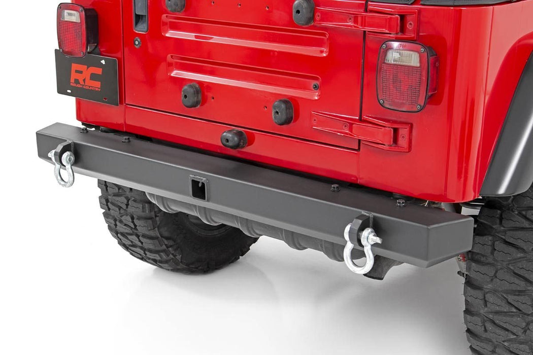 Rough Country Rear Bumper - Full Width | Jeep Wrangler TJ (97-06)/Wrangler Unlimited (04-06)