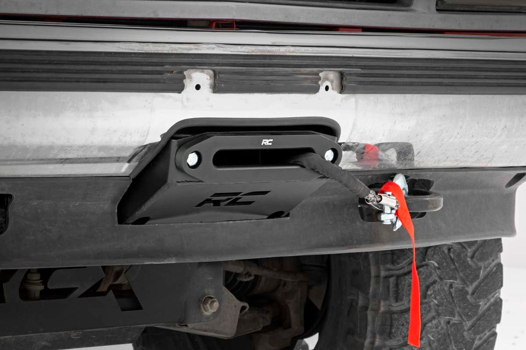 Rough Country Hidden Winch Mounting Plate | Chevy C1500/K1500 Truck &amp; SUV 4WD (1988-1999)