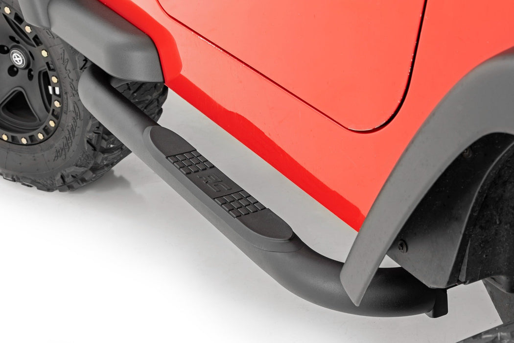 Rough Country Nerf Bar - 3inch tube | Jeep Wrangler TJ (97-06)/Wrangler YJ (87-95)