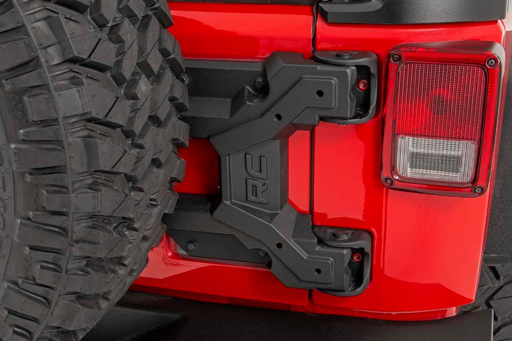 Rough Country Heavy Duty Tire Carrier, Jeep Wrangler JK/Wrangler Unlimited (2007-2018), view 2