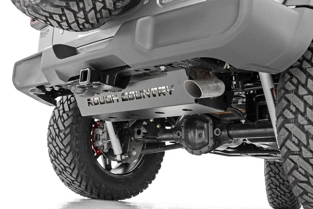 Rough Country Skid Plate - Muffler | Jeep Wrangler JL/Wrangler Unlimited 4WD (2018-2025)
