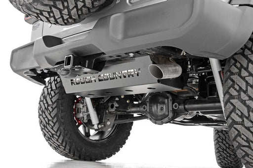 Rough Country Skid Plate, Muffler, Jeep Wrangler JL/Wrangler Unlimited 4WD (2018-2025)