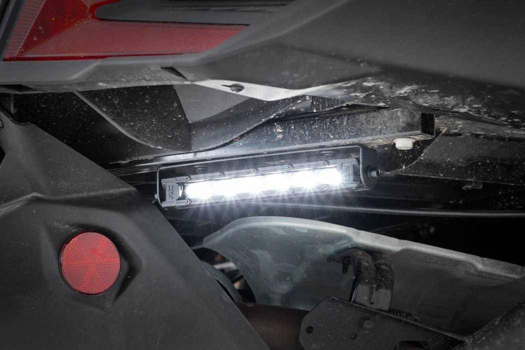 Rough Country LED Light Kit - Tail Light Mount - 6" Black Slimline Pair | Can-Am Maverick X3