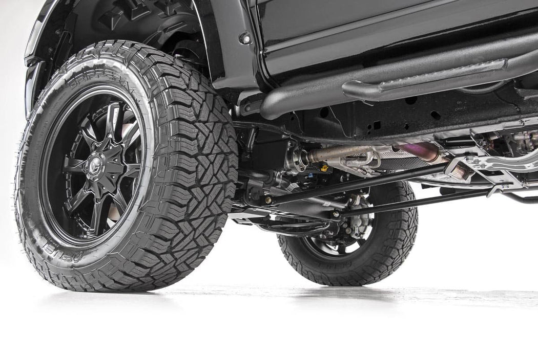 Rough Country Kicker Bar Kit - 4-6 Inch Lift | Ford F-150 4WD (2015-2020)