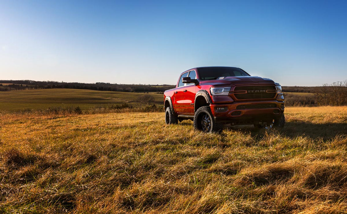 Rough Country Fender Flares - Defender - PAU Granite Crystal | Ram 1500 2WD/4WD (2019-2024)