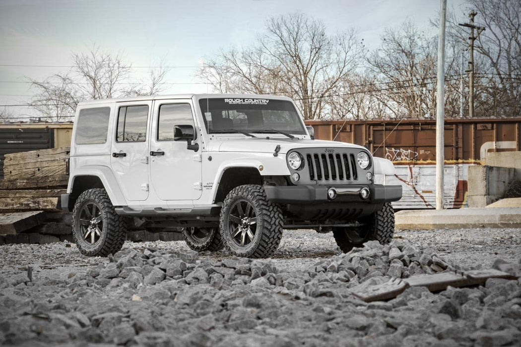Rough Country 2.5 Inch Lift Kit, Jeep Wrangler Unlimited 2WD/4WD (2007-2018), view 5