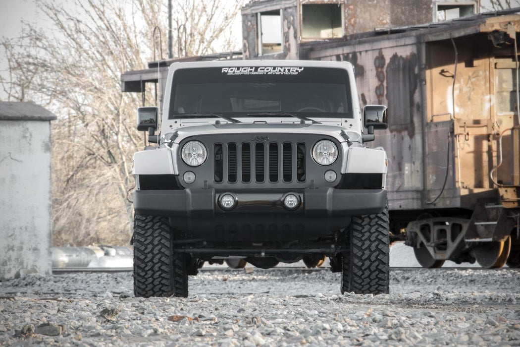 Rough Country 2.5 Inch Lift Kit, Jeep Wrangler Unlimited 2WD/4WD (2007-2018), view 6