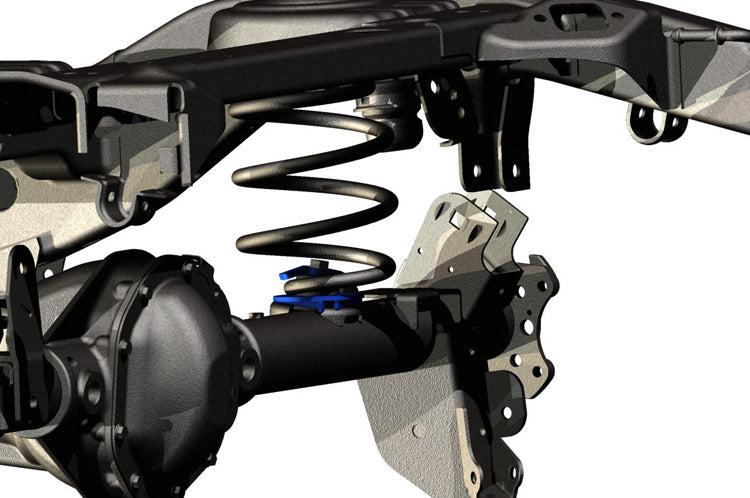 Rough Country Rear Coil Spring Correction Plates | Jeep Wrangler JK/Wrangler Unlimited (07-18)