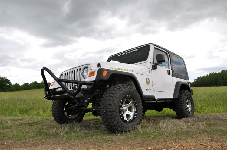 Rough Country 2.5 Inch Lift Kit - X-Series - M1 | Jeep Wrangler TJ (97-06)/Wrangler Unlimited (04-06)