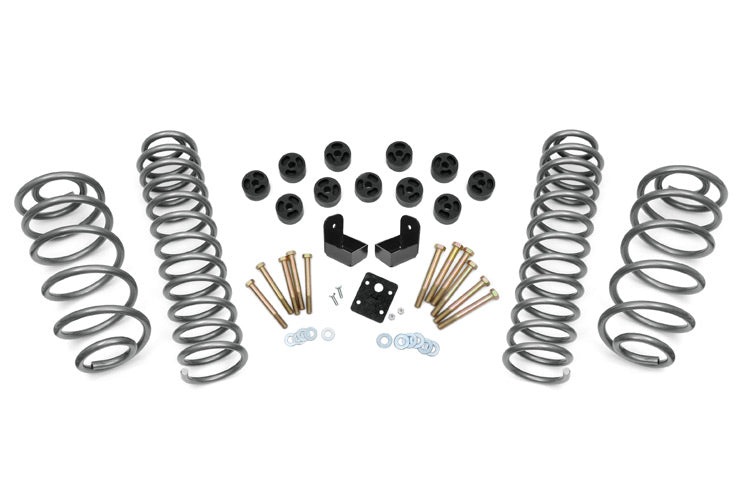 Rough Country 3.75 Inch Lift Kit - Combo - 6 Cyl | Jeep Wrangler TJ (97-06)/Wrangler Unlimited (04-06)